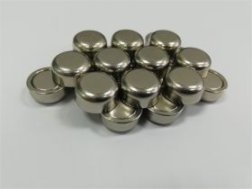 帶鐵套鐵殼強力磁鐵 不易碎吸力強 鍋磁 11*6mm 13*6mm