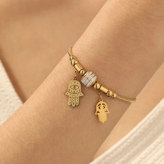 Pulseira Alma - Banhado a ouro 18K