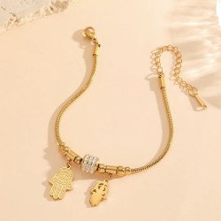 Pulseira Alma - Banhado a ouro 18K
