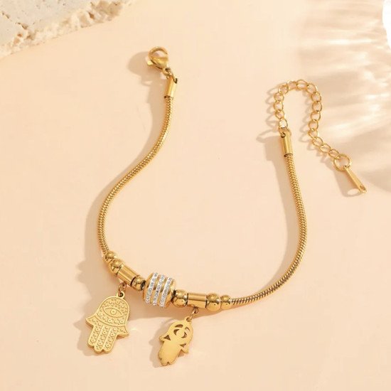 Pulseira Alma - Banhado a ouro 18K