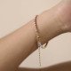 Pulseira Aquarela - Banhado a ouro 18K