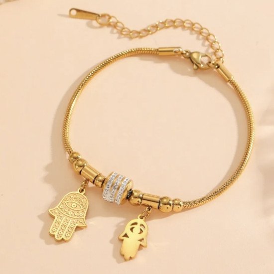 Pulseira Alma - Banhado a ouro 18K