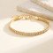 Pulseira Lumière - Banhado a Ouro 18K