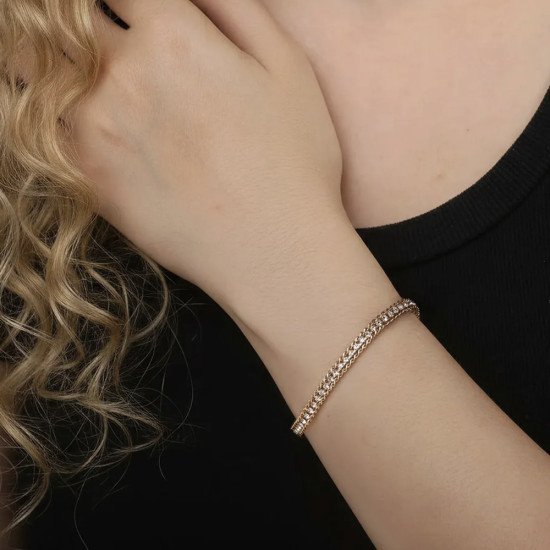 Pulseira Lumière - Banhado a ouro 18K