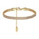 Pulseira Lumière - Banhado a Ouro 18K