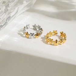 Anel Stella – Banhado a Ouro 18K