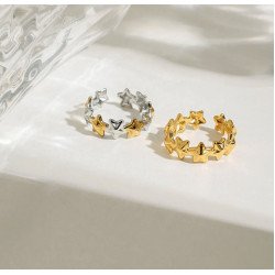 Anel Stella – Banhado a Ouro 18K