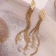 Brinco Seraphine - Banhado a ouro 18K