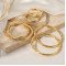 Brinco Argola Áurea – Banhado a Ouro 18K