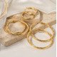 Brinco Argola Áurea – Banhado a Ouro 18K