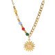 Colar Sole - Banhado a ouro de 18K 