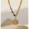 Colar Sole - Banhado a ouro de 18K 