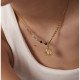 Colar Sole - Banhado a ouro de 18K 