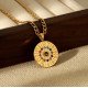 Colar Zodíaco Nuvia – Banhado a Ouro 18K