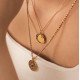 Colar Zodíaco Nuvia – Banhado a Ouro 18K