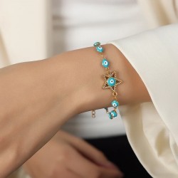 Pulseira Rivya - banho de ouro 18K