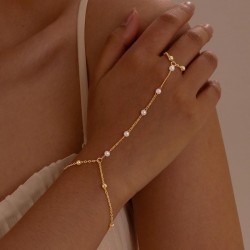 Pulseira Myrani – Banho de Ouro 14K