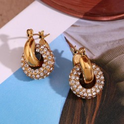 Brincos Kimi - Banhados a Ouro de 18K