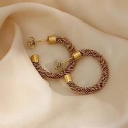 Brincos Laevy - Banhados a Ouro de 18K