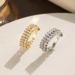 Anel Tanié - Banhado a ouro de 18K