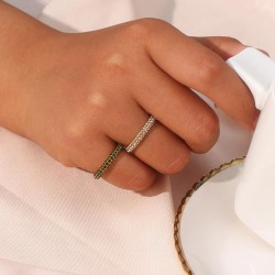 Anel Avela – Banhado a Ouro de 18K